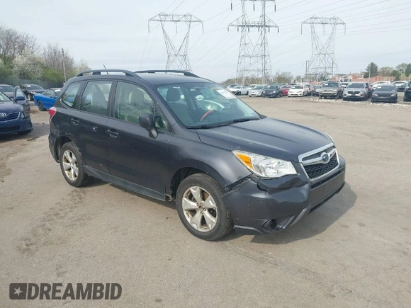2015 Subaru Forester 2.5i with VIN JF2SJABC6FH591045, listed as a IAAI auction lot 42012921 with 174,842 mi miles and . Bid and sale history available at DreamBid. Image 1.