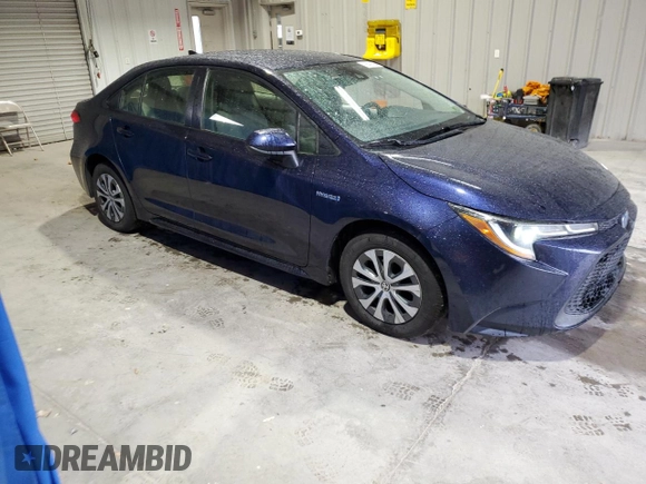 2021 Toyota Corolla Hybrid LE with VIN JTDEAMDE0MJ009233, listed as a Copart auction lot 78416684 with 212,244 mi miles and Clean Title. Bid and sale history available at carsss.com. Image 4.