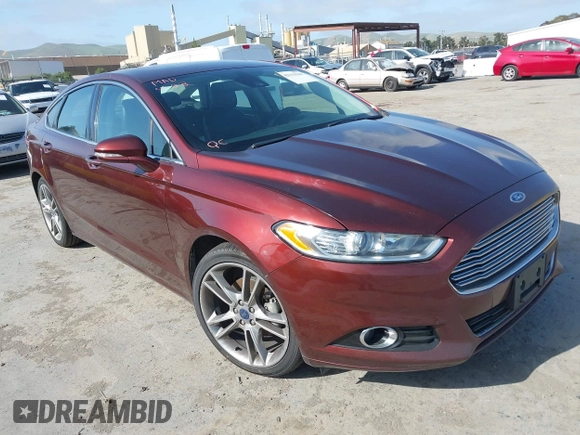 2015 Ford Fusion Titanium with VIN 3FA6P0K93FR226162, listed as a IAAI auction lot 42111564 with 116,805 mi miles. Bid and sale history available at carsss.com. Image 1.