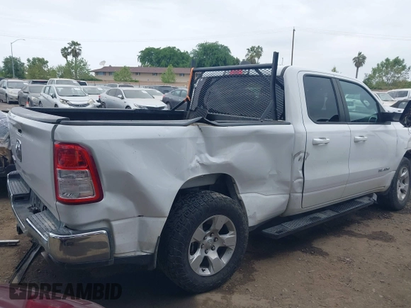 2021 Ram 1500 Lone Star z VIN 1C6RREBT5MN609716, wystawiony jako IAAI lot #42030146 z przebiegiem 74 074 mil mil oraz . Historia ofert i sprzedaży dostępna na DreamBid. Obrazek 4.