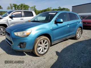 2014 Mitsubishi Outlander Sport ES with VIN 4A4AP3AU3EE008678, listed as a Copart auction lot 53157515 with 248,775 mi miles and Clean Title. Bid and sale history available at carsss.com. Image 1.
