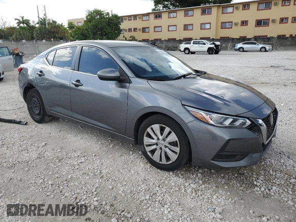 2023 Nissan Sentra S z VIN 3N1AB8BV1PY303460, wystawiony jako Copart lot #55995905 z przebiegiem 36 112 mil mil oraz Nie do naprawy • Non repairable. Historia ofert i sprzedaży dostępna na DreamBid. Obrazek 4.