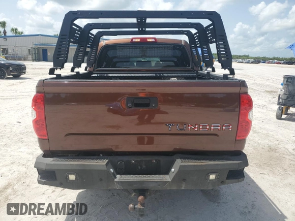 2017 Toyota Tundra Limited with VIN 5TFFW5F12HX223522, listed as a Copart auction lot 59912105 with 94,567 mi miles and Salvage title. Bid and sale history available at DreamBid. Image 6.