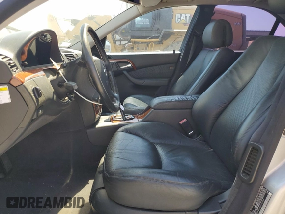 2006 Mercedes-Benz S 350 with VIN WDBNF67J96A476996, listed as a Copart auction lot 52596595 with Not Provided miles and Salvage Title. Bid and sale history available at DreamBid. Image 7.