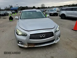 2014 Infiniti Q50 with VIN JN1BV7AP5EM678499, listed as a Copart auction lot 47460365 with 84,286 mi miles and Salvage Title. Bid and sale history available at carsss.com. Image 11.