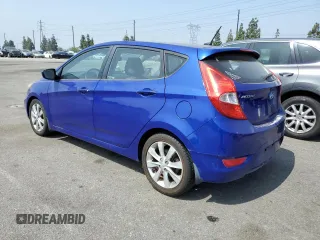 2012 Hyundai Accent SE with VIN KMHCU5AE9CU035072, listed as a Copart auction lot 54616835 with 107,682 mi miles and Clean Title. Bid and sale history available at carsss.com. Image 2.