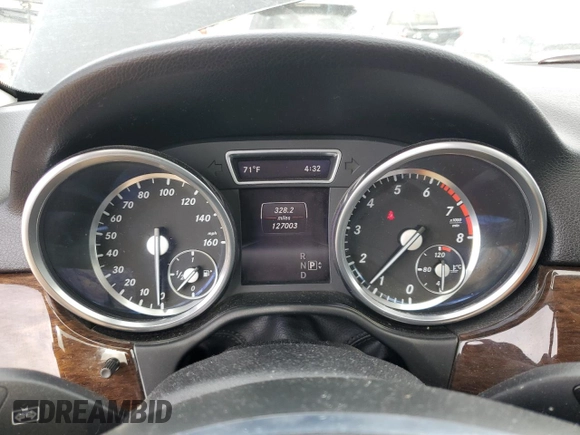2014 Mercedes-Benz M 350 with VIN 4JGDA5HB2EA330804, listed as a Copart auction lot 52989925 with 127,003 mi miles and Salvage title. Bid and sale history available at DreamBid. Image 9.