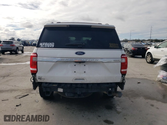 2020 Ford Expedition Max XLT with VIN 1FMJK1HT6LEA65263, listed as a Copart auction lot 87972395 with 94,412 mi miles and Salvage Title. Bid and sale history available at DreamBid. Image 6.