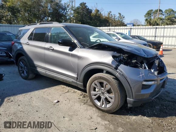 2022 Ford Explorer XLT с VIN 1FMSK8DH4NGA38892, выставлен на аукционе Copart как лот 48904025 с пробегом 46 061 миль миль и Списание • Salvage title. История ставок и продаж доступна на DreamBid. Изображение 4.