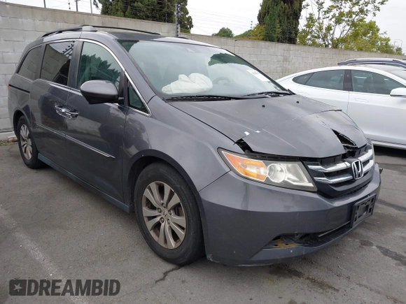 2017 Honda Odyssey EX-L with VIN 5FNRL5H66HB010100, listed as a IAAI auction lot 42088394 with Not Provided miles and . Bid and sale history available at DreamBid. Image 1.