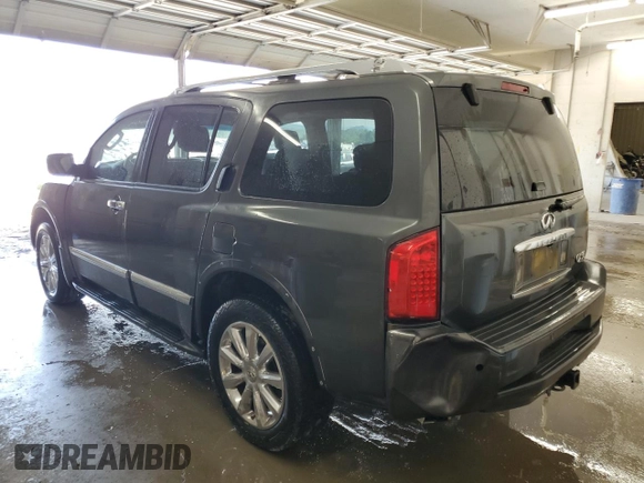 2008 Infiniti QX56 z VIN 5N3AA08C58N912480, wystawiony jako Copart lot #58962025 z przebiegiem 325 726 mil mil oraz Szkoda całkowita • Salvage title. Historia ofert i sprzedaży dostępna na DreamBid. Obrazek 2.