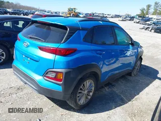 2018 Hyundai Kona SEL with VIN KM8K22AAXJU186643, listed as a IAAI auction lot 41739301 with 89,455 mi miles. Bid and sale history available at carsss.com. Image 4.