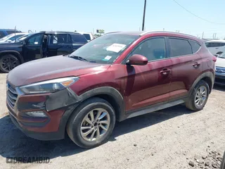 2017 Hyundai Tucson SE Plus with VIN KM8J33A42HU488186, listed as a IAAI auction lot 42015926 with 159,537 mi miles. Bid and sale history available at carsss.com. Image 14.