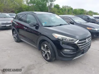 2017 Hyundai Tucson Value with VIN KM8J33A26HU362363, listed as a IAAI auction lot 41940376 with 127,986 mi miles. Bid and sale history available at carsss.com. Image 1.