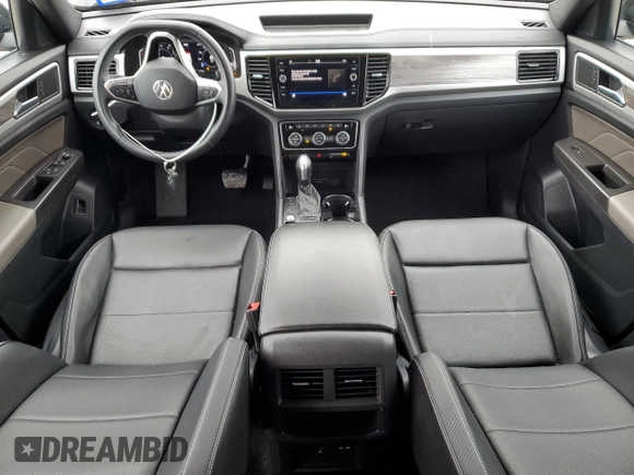 2023 Volkswagen Atlas SE with VIN 1V2WC2CA3PC209564, listed as a Copart auction lot 45835535 with 17,289 mi miles and Salvage title. Bid and sale history available at DreamBid. Image 8.