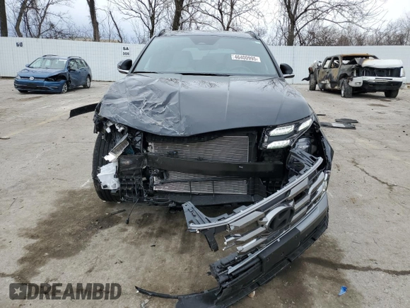 2025 Hyundai Tucson Limited with VIN 5NMJECDE7SH481154, listed as a Copart auction lot 46400995 with 1,270 mi miles and Salvage Title. Bid and sale history available at carsss.com. Image 5.