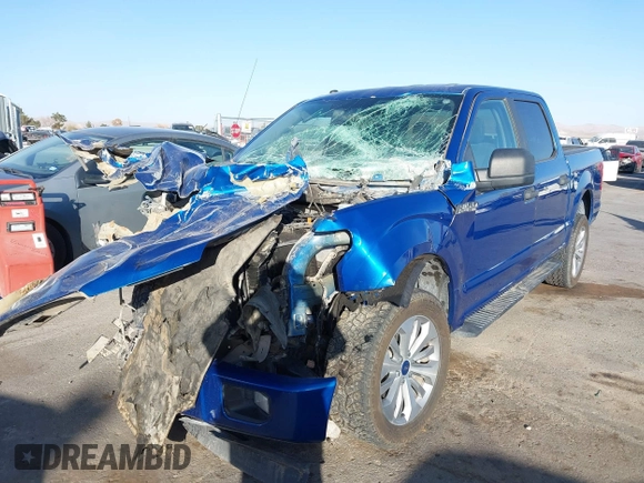 2017 Ford F-150 XL with VIN 1FTEW1EF6HKE12236, listed as a IAAI auction lot 41351158 with 167,433 mi miles. Bid and sale history available at carsss.com. Image 6.
