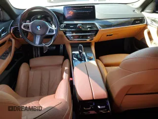 2021 BMW 5 Series 530e with VIN WBA13AG04MCF47235, listed as a Copart auction lot 69120474 with 74,779 mi miles and Salvage Title. Bid and sale history available at carsss.com. Image 8.