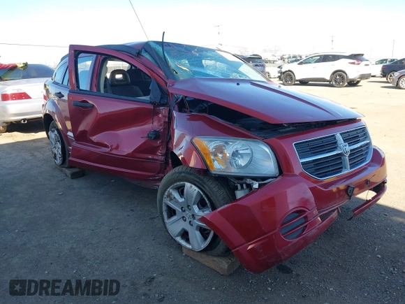 2007 Dodge Caliber SXT with VIN 1B3JB48B07D506489, listed as a IAAI auction lot 41664428 with 162,137 mi miles and . Bid and sale history available at DreamBid. Image 1.