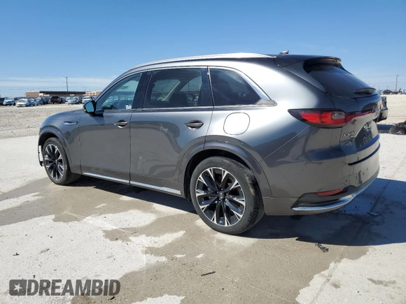 2024 Mazda CX-90 3.3 Turbo S with VIN JM3KK1HC7R1122618, listed as a Copart auction lot 49292855 with 30,233 mi miles and Salvage Title. Bid and sale history available at carsss.com. Image 2.