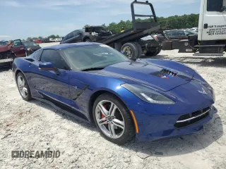 2017 Chevrolet Corvette 1LT with VIN 1G1YB2D71H5121353, listed as a Copart auction lot 57288904 with 56,200 mi miles. Bid and sale history available at carsss.com. Image 4.