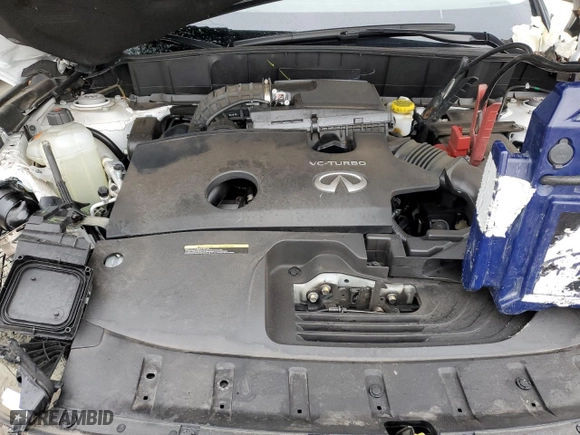 2022 Infiniti QX50 LUXE with VIN 3PCAJ5BB1NF109413, listed as a Copart auction lot 85925014 with 26,324 mi miles and Salvage Title. Bid and sale history available at carsss.com. Image 12.