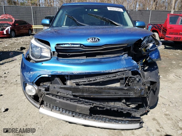 2019 Kia Soul + with VIN KNDJP3A59K7649401, listed as a Copart auction lot 49557525 with 147,455 mi miles and Salvage Title. Bid and sale history available at carsss.com. Image 5.