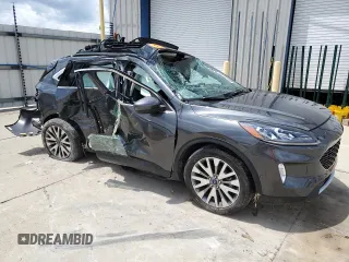 2020 Ford Escape Titanium Hybrid with VIN 1FMCU0DZ5LUC42835, listed as a Copart auction lot 64339785 with 83,515 mi miles and Non repairable. Bid and sale history available at DreamBid. Image 4.
