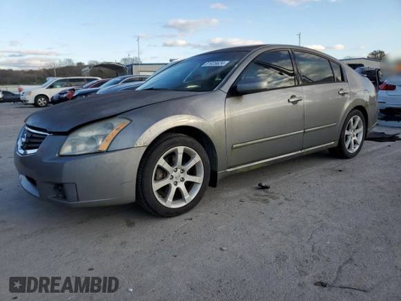 2007 Nissan Maxima 3.5 SL with VIN 1N4BA41E97C800804, listed as a Copart auction lot 81928624 with 112,013 mi miles and Clean Title. Bid and sale history available at carsss.com. Image 1.
