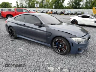 2015 BMW M4 with VIN WBS3R9C51FK331674, listed as a Copart auction lot 76380033 with Not Provided miles and Non Repairable. Bid and sale history available at carsss.com. Image 4.
