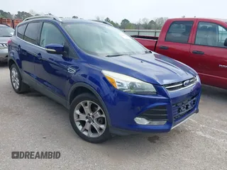 2014 Ford Escape Titanium с VIN 1FMCU0J96EUA61153, выставлен на аукционе IAAI как лот 41807295 с пробегом 159 036 миль миль и . История ставок и продаж доступна на DreamBid. Изображение 1.