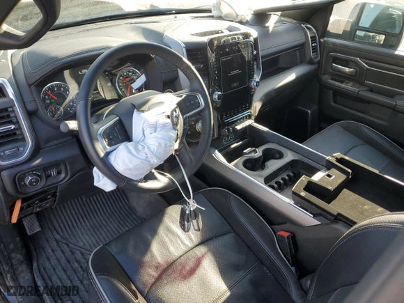 2024 Ram 2500 Laramie with VIN 3C6UR5FJ5RG131641, listed as a Copart auction lot 41773995 with 4,195 mi miles and Salvage Title. Bid and sale history available at carsss.com. Image 8.