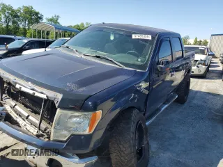 2013 Ford F-150 XL with VIN 1FTFW1EF1DKE74187, listed as a Copart auction lot 57485305 with 158,658 mi miles and Salvage title. Bid and sale history available at DreamBid. Image 1.