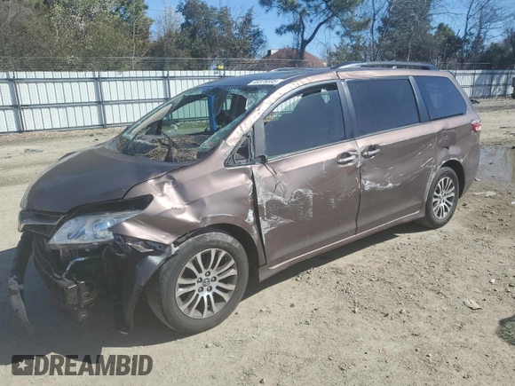 2019 Toyota Sienna XLE Auto Access Seat with VIN 5TDYZ3DC8KS982553, listed as a Copart auction lot 49378595 with 66,481 mi miles and Salvage Title. Bid and sale history available at carsss.com. Image 1.