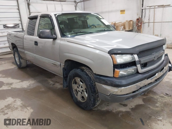2005 Chevrolet Silverado 1500 Z71 with VIN 1GCEK19Z55Z148705, listed as a IAAI auction lot 42084628 with 217,172 mi miles. Bid and sale history available at carsss.com. Image 1.