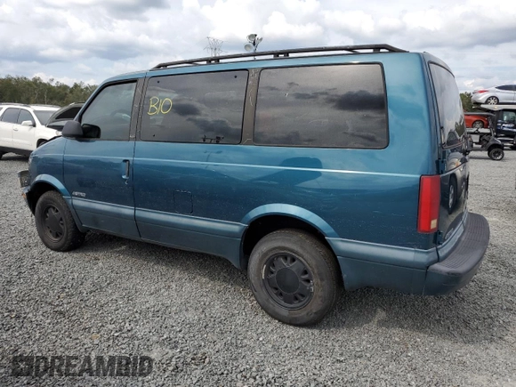 2000 Chevrolet Astro with VIN 1GNDM19W1YB143971, listed as a Copart auction lot 77984874 with 278,301 mi miles and Salvage Title. Bid and sale history available at carsss.com. Image 2.