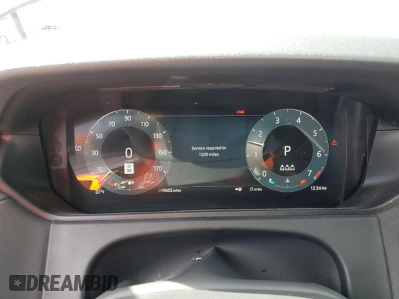 2024 Land Rover Range Rover Velar Dynamic SE with VIN SALYL2EXXRA386373, listed as a Copart auction lot 46256485 with 19,602 mi miles and Salvage title. Bid and sale history available at DreamBid. Image 9.