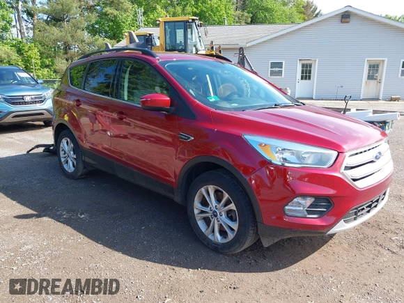 2018 Ford Escape SE z VIN 1FMCU9GD8JUB33366, wystawiony jako IAAI lot #42264706 z przebiegiem 48 478 mil mil oraz . Historia ofert i sprzedaży dostępna na DreamBid. Obrazek 1.