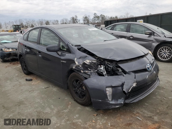 2013 Toyota Prius One with VIN JTDKN3DU5D1685900, listed as a Copart auction lot 43041565 with 193,277 mi miles and Salvage Title. Bid and sale history available at carsss.com. Image 4.