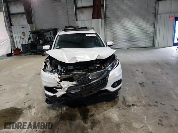 2022 Honda HR-V EX-L with VIN 3CZRU6H76NM736228, listed as a Copart auction lot 49910815 with 18,211 mi miles and Salvage Title. Bid and sale history available at carsss.com. Image 12.