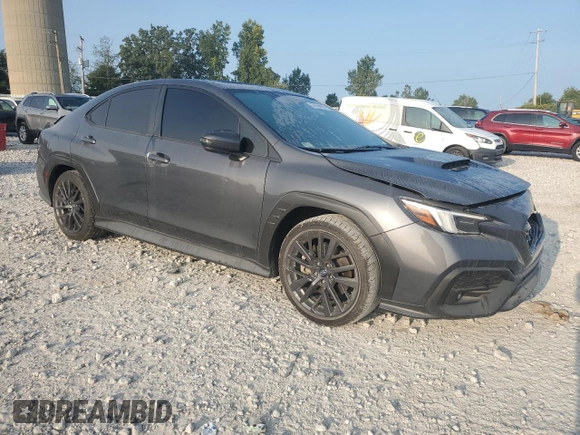 2022 Subaru WRX Limited with VIN JF1VBAN65N8032489, listed as a Copart auction lot 68554994 with 16,734 mi miles and Salvage Title. Bid and sale history available at carsss.com. Image 4.