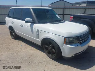 2012 Land Rover Range Rover SC with VIN SALMF1E42CA368771, listed as a IAAI auction lot 41736294 with 124,986 mi miles. Bid and sale history available at carsss.com. Image 1.