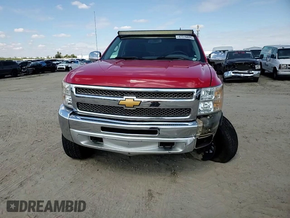 2013 Chevrolet Silverado 1500 LS with VIN 3GCPKREA3DG266547, listed as a Copart auction lot 47316035 with 194,098 mi miles and Salvage Title. Bid and sale history available at DreamBid. Image 10.