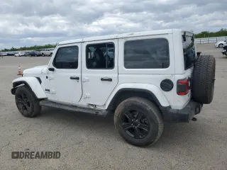 2020 Jeep Wrangler Unlimited Sahara with VIN 1C4HJXEN6LW254035, listed as a Copart auction lot 48900275 with 69,368 mi miles and Salvage Title. Bid and sale history available at carsss.com. Image 2.