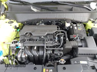 2025 Hyundai Kona SE with VIN KM8HA3AB2SU208504, listed as a IAAI auction lot 41458066 with 918 mi miles. Bid and sale history available at carsss.com. Image 10.