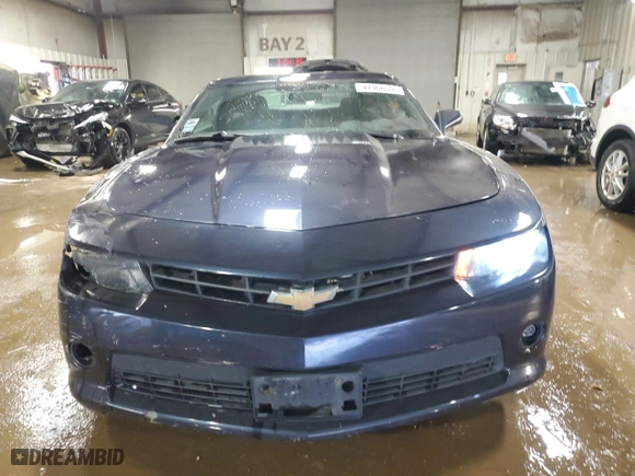 2014 Chevrolet Camaro LS with VIN 2G1FE1E35E9249159, listed as a Copart auction lot 47466595 with 53,439 mi miles and Salvage Title. Bid and sale history available at carsss.com. Image 5.