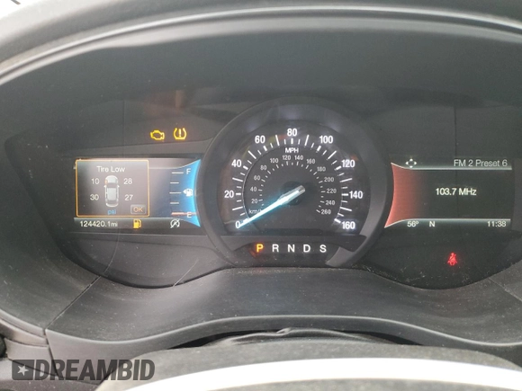 2018 Ford Fusion SE with VIN 3FA6P0HD0JR205323, listed as a Copart auction lot 54343255 with 124,420 mi miles and Clean Title. Bid and sale history available at carsss.com. Image 9.