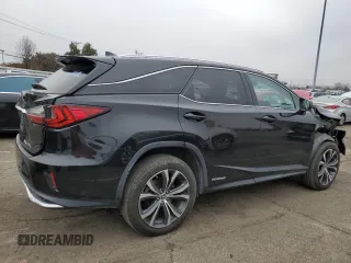 2018 Lexus RX with VIN JTJDGKCA7J2002652, listed as a Copart auction lot 43622615 with 80,374 mi miles and Salvage Title. Bid and sale history available at carsss.com. Image 3.