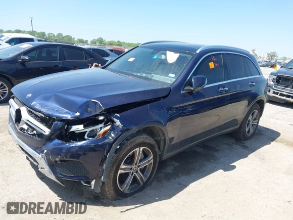 2019 Mercedes-Benz GLC 300 with VIN WDC0G4JB2KV183985, listed as a IAAI auction lot 42004134 with Not provided miles and . Bid and sale history available at DreamBid. Image 17.