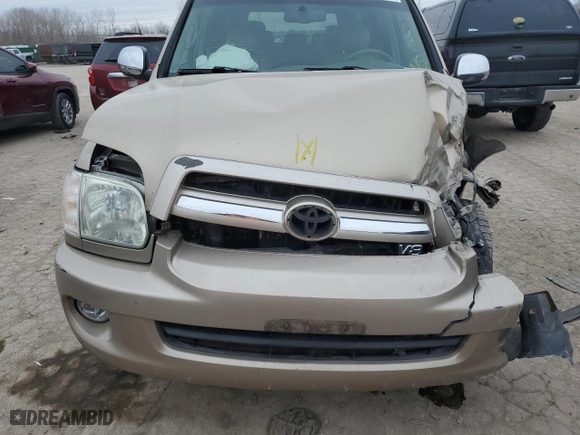 2007 Toyota Sequoia Limited with VIN 5TDBT48A87S284926, listed as a Copart auction lot 43948065 with 238,674 mi miles and Salvage Title. Bid and sale history available at carsss.com. Image 14.